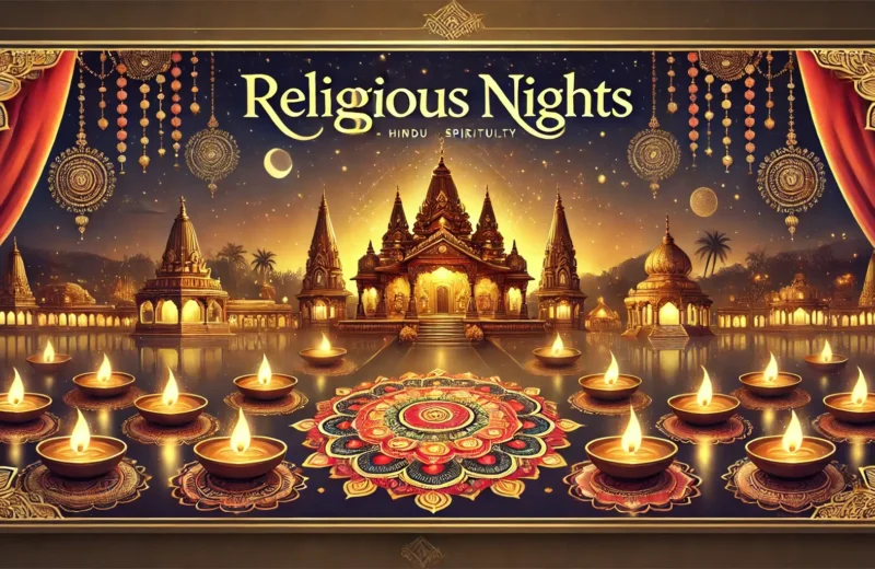 Donation 'Religious Nights,' with a focus on Hindu spirituality.